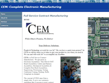 Tablet Screenshot of cemfg.net